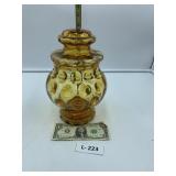 Amber Biscuit/Candy Jar
