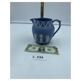 Blue Wedgwood Pitcher