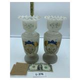 Circa 1885 Pair of Vases