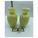 2 - Yellow vases