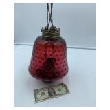Vintage Hanging Oil Lamp