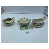 Saxon China 18K Gold