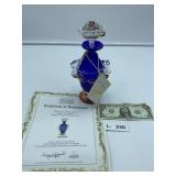 Azur Perfume Bottle Art Deco COA in Box