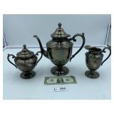 Silver Plate Tea Set
