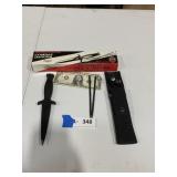 Combat Dagger w/Throwing Spikes