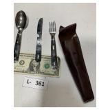 Boy Scouts Fork,Spoon, Knife Set
