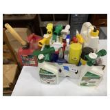 Yard/Garden Chemical Lot & Gas Can