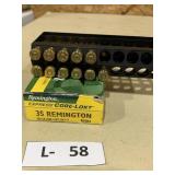 11rds 35 Remington Ammo