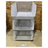 3 Metal Baskets