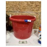 Large Red Bucket