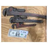 3 Pipe Wrenches