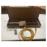 Metal Box, Extension Cord, Ball