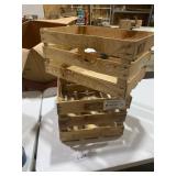 2 Wooden Crates