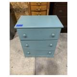 Vintage 3 Drawer Night Stand