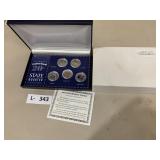 Colorized 20th Century State Quarter Collection