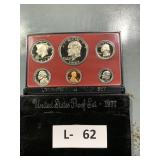 US Proof Set 1977