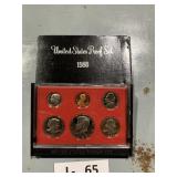 US Proof Set 1980
