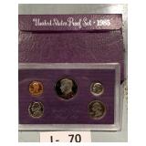 US Proof Set 1985