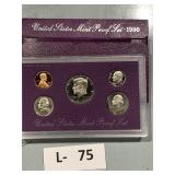 US Proof Set 1990
