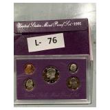 US Proof Set 1991