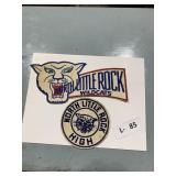 1940s-50s NLR Highschool Widlcats Patches