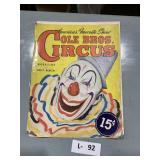 1941 Cole Bros. Circus Program