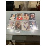 Coral-Lee Actors/Singers Postcards