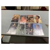 Coral-Lee Actors/Singers Postcards