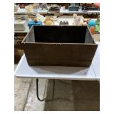 Large Vintage Wood Crate