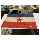 Vintage North Korea Flag