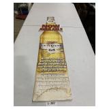 Miller Genuine 64 Calories Cardboard Sign
