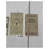 Early 1900s Pulaski Gas Light Company Bills