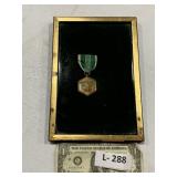 Framed Military Medal