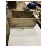 Vintage Wooden Ammo Box