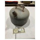 Galvanized Gas Can