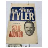Elect G.W. "Whitey" Tyler Poster