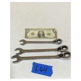 3 - Blue-Point Ratchet Wrenches 3/4, 11/16, 9/16