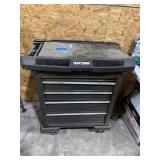Black Rolling Craftsman Tool Box