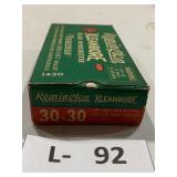 Remington 30-30 Ammo 20rds