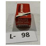 50 rds 22LR Hollow Point Ammo