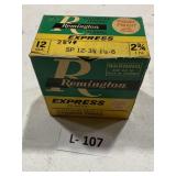 25rds 12ga Ammo Remington