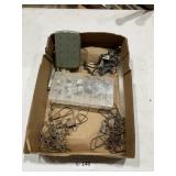 Fishing Gear - Fly Box, Stringers, Weights