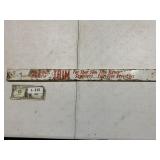 Vintage Metal Door Push "Trim" Advertisment