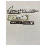 Vehicle Car Badges Camaro, Cadillac, etc.