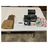 Misc Lot - Breakers, Gloves, Shower Drains, etc.