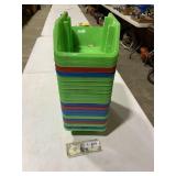 21 - Plastic Nestable Storage Bins