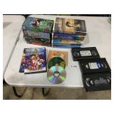 VHS & DVDs