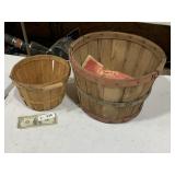 2 Vintage Baskets