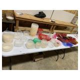 Large Lot Plastic Food Storage Containers