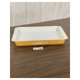 Vintage Pyrex Butterfly Gold Lasagna Pan (chip)